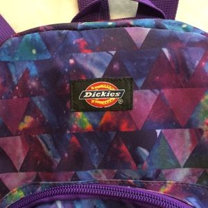 Dickies mini backpack in purple teal pink